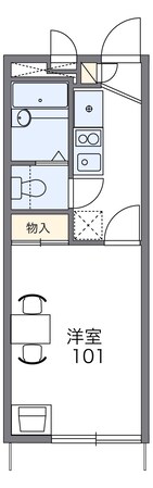 レオパレスＳＨＩＲＯＹＡＭＡVの物件間取画像